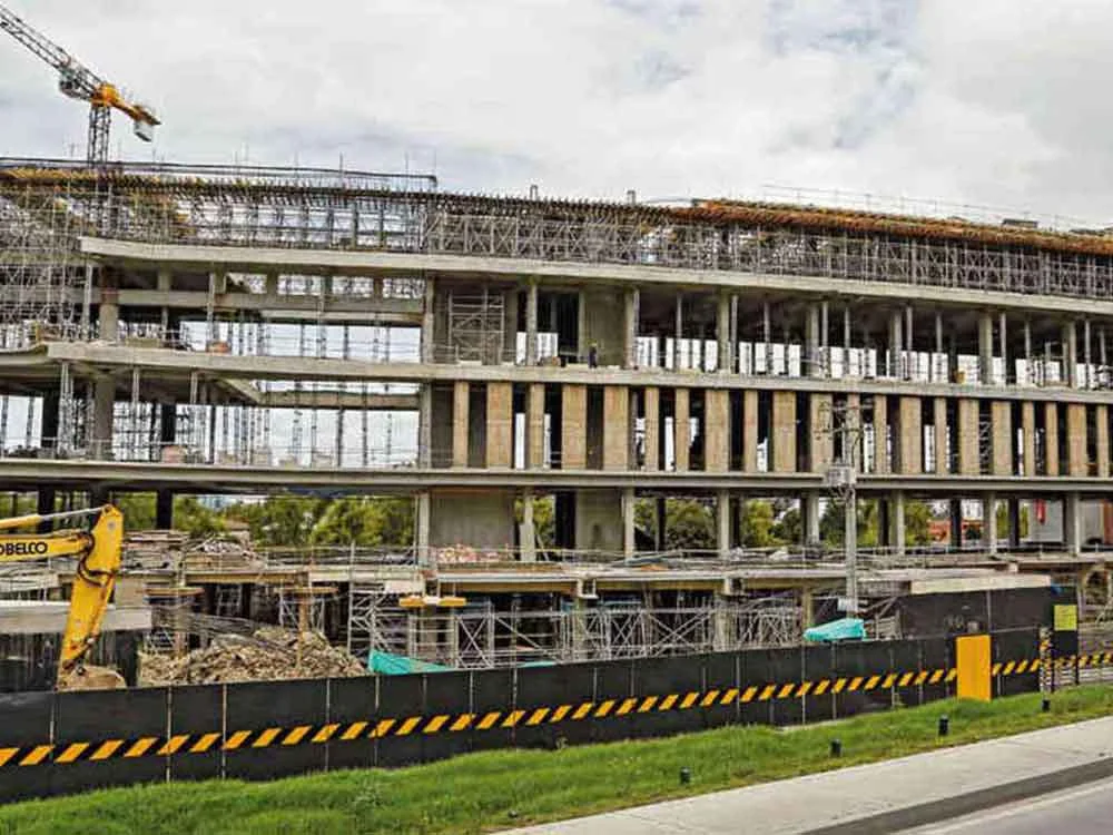 Estructura de acero para centros educativos de Grupo Sacani