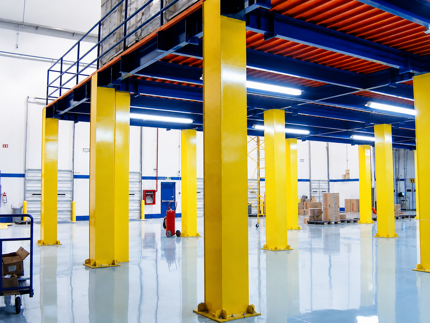 Mezzanine industrial de Grupo Sacani