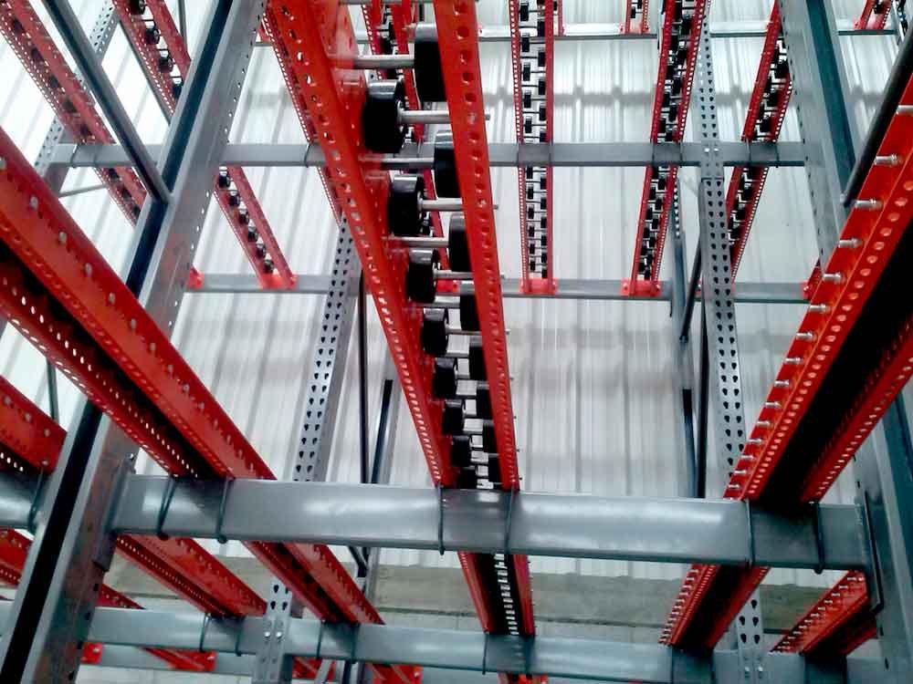 Rack push back industrial de Grupo Sacani